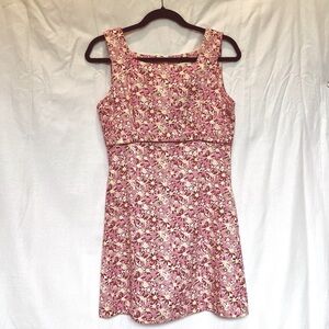 Rampage Pink Daisy Sleeveless Dress Size 9